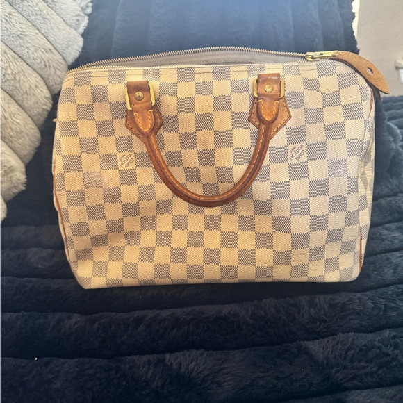 Louis Vuitton Handbags - Louis Vuitton Damier Azur Speedy 30